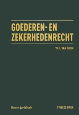 Goederen- & zekerhedenrecht - W.H. van Boom - 9789462127746