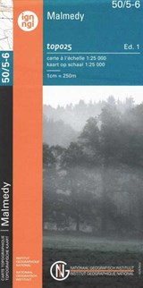 50/5-6 Malmedy 1:25.000 topografische kaart -  - 9789462352322