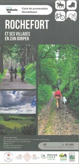 Rochefort en zijn dorpen wandelkaart 1:25.000 NGI -  - 9789462356351