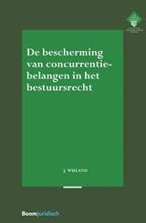 De bescherming van concurrentiebelangen in het bestuursrecht - Jaap Wieland - 9789462904279