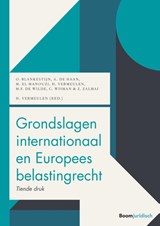Grondslagen internationaal belastingrecht - O. Blankestijn ; M. van Gorp ; H. Vermeulen ; M.F. de Wilde ; C. Wisman ; Z. Zalmai - 9789462909229