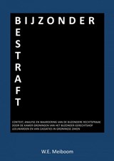 Bijzonder bestraft - W.E. Meiboom - 9789463183215