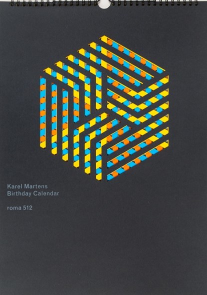 Karel Martens Birthday Calendar, Algemeen - Gebonden - 9789464461046