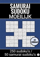 Sudoku Moeilijk: Samurai Sudoku Puzzels - nr. 26 - Sudoku Puzzelboeken - 9789464659283