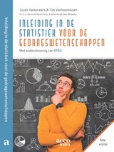 Inleiding in de statistiek voor gedragswetenschappen - Guido Valkeneers ; Tim Vanhoomissen - 9789464674620