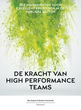 De kracht van high performance teams - Ben Kuipers ; Sandra Groeneveld - 9789490463328