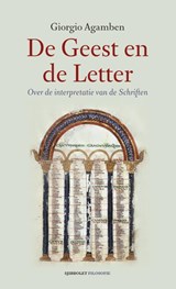 De Geest en de Letter - Giorgio Agamben - 9789491110634
