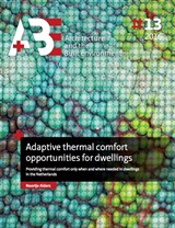 Adaptive thermal comfort opportunities for dwellings - Noortje Alders - 9789492516121