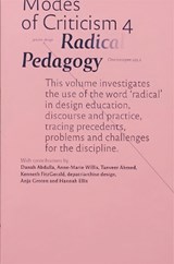 Modes of Criticism 4 - Hannah Ellis ; Danah Abdulla ; Anne-Marie Willis ; Tanveer Ahmed ; Kenneth FitzGerald ; depatriarchise design ; Anja Groten - 9789493148130