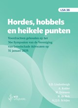 Hordes, hobbels en heikele punten - S.D. Lindenbergh ; A. Kolder ; M. Driessen ; H. de Hek ; A.J.J.G. Schijns - 9789493458130