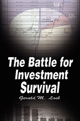 The Battle for Investment Survival - Gerald M Loeb - 9789563100020