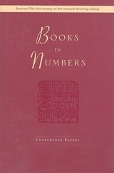Books in Numbers - Wilt L. Idema - 9789629963316
