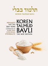 Koren Talmud Bavli, Noe Edition, Vol 36: Menahot Part 2, Hebrew/English, Daf Yomi B&w - Adin Steinsaltz - 9789653016422