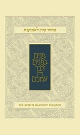 Koren Shavuot Mahzor, Ashkenaz - Jonathan Sacks - 9789653018181