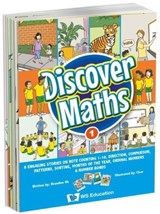 Discover Maths 1: 8 Engaging Stories on Rote Counting 1-10, Direction, Comparison, Patterns, Sorting, Months of the Year, Ordinal Numbers & Number Bon - Brandon Oh - 9789811269806
