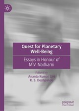 Quest for Planetary Well-Being -  - 9789819520763