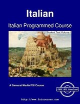 Italian Programmed Course - Student Text Volume 1 - Stephen Zappala - 9789888405640