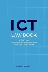 ICT Law Book - MAMBI,  Adam J. - 9789987080748