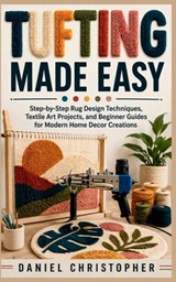 Tufting Made Easy: Step-by-Step Rug Design Techniques, Textile Art Projects, and Beginner Guides for Modern Home Decor Creations - Daniel Christopher - 9798195847135