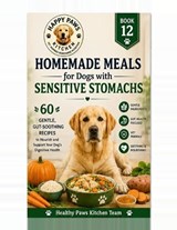 Homemade Meals for Dogs with Sensitive Stomachs - Kv Rao ; Healthy Paws Kitchen - 9798197463593