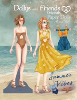 Dollys and Friends Originals Paper Dolls, Summer Vibes - Basak Tinli - 9798199525220