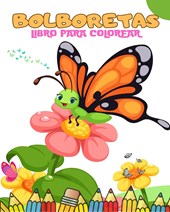 Lindo libro para colorear de bolboretas para nenos ( Gallego)