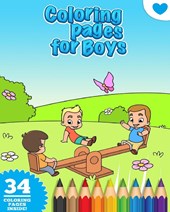The Ultimate Colouring Book for Boys