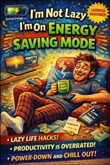 I'm Not Lazy I'm On Energy Saving Mode - Y Not - 9798242630390
