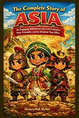 The Complete Story of ASIA: A Kids' History Book: An Engaging Adventure into Lost Cultures, Their Triumphs, and Wisdom They Offer - Historyhub Bynel - 9798245710778
