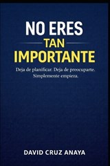 No eres tan importante - David Cruz Anaya - 9798248951215