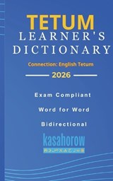 Tetum Learner's Dictionary - Kasahorow - 9798252963525