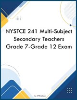 NYSTCE 241 Multi-Subject Secondary Teachers Grade 7-Grade 12 Exam - Nyr McCann - 9798256055868
