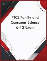FTCE Family and Consumer Science 6-12 Exam - Ktj Peters - 9798256097356