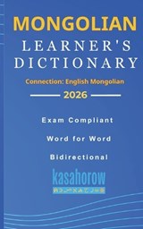 Mongolian Learner's Dictionary - Kasahorow - 9798259432703