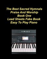 The Best Sacred Hymnals Praise And Worship Book One Lead Sheets Fake Book Easy To Play Piano - Mary Taylor - 9798261020141