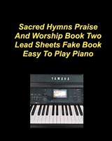Sacre Hymns Praise And Worship Book Two Lead Sheets Fake Book Easy To Play Piano - Mary Taylor - 9798261022428