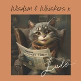 Wisdom & Whiskers x - A R Wallace ; Ludo The Cat - 9798270641702
