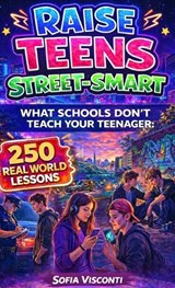 Raise Teens Street-Smart - What Schools Don't Teach Your Teenager - Sofia Visconti - 9798295786440
