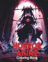 Horror Anime Coloring Book