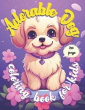 Adorable Dog Coloring Book For Kids