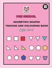 Geometric Shapes Tracing and Coloring Book