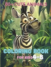 50+ Cute Animals Coloring Book for Kids