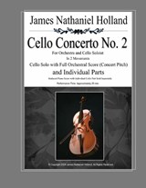 Cello Concerto No. 2 - James Nathaniel Holland - 9798334670297