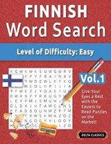 Finnish Word Search - Level of Difficulty - Best Activity Books - 9798349006548