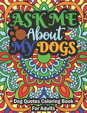 Dog Quotes Coloring Book