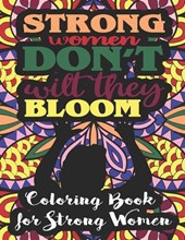 Strong Woman Quotes Coloring Book