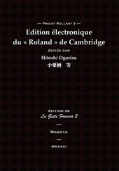 Édition électronique du Roland de Cambridge