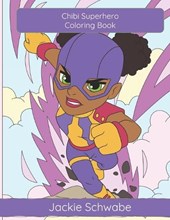 Chibi Superhero Coloring Book