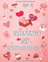 Valentine's Day Activity Book For Kids Ages 5-8