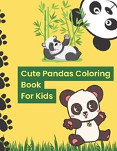 Cute Pandas Coloring Book For Kids